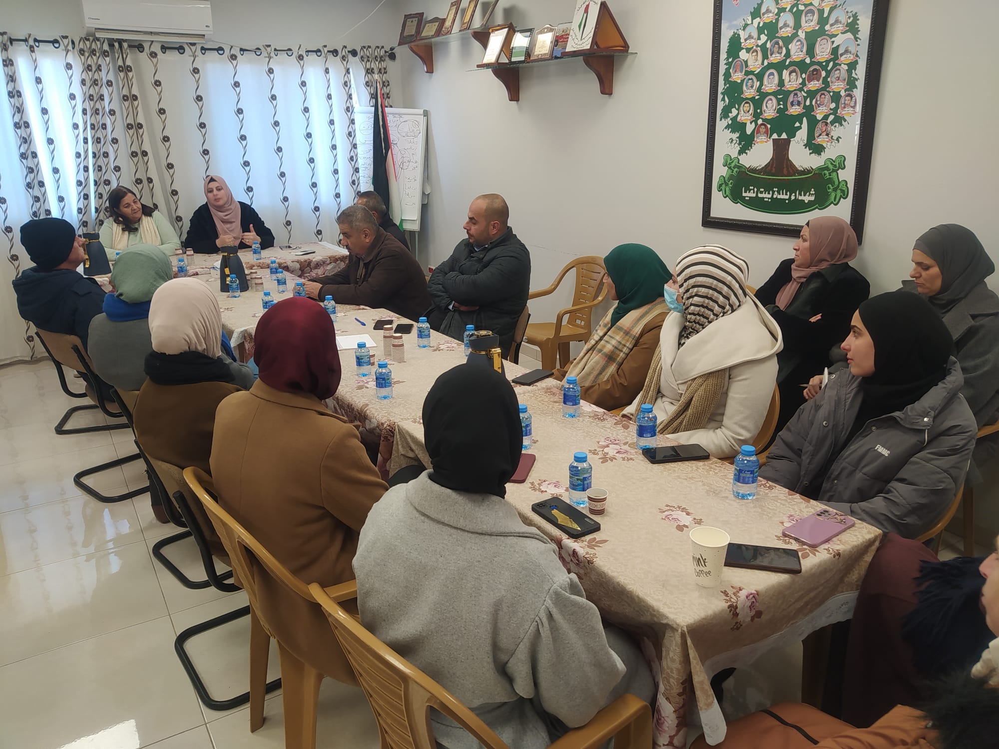 لقاء تعريفي مع مؤسسات المجتمع المحلي في بيت لقيا