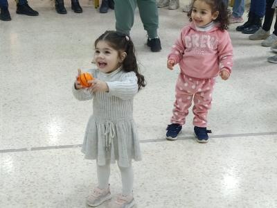 أنشطة للأطفال في مخيمات اللاجئيين