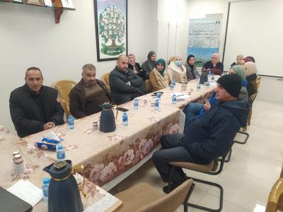 لقاء تعريفي مع مؤسسات المجتمع المحلي في بيت لقيا