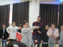 أنشطة منفذة من قبل الحاضنة البيئية والتنموية للشباب لترفيه الأطفال في مخيمات اللاجئيين