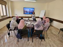 اجتماع مع عاملات التأهيل من ستة هيئات محلية