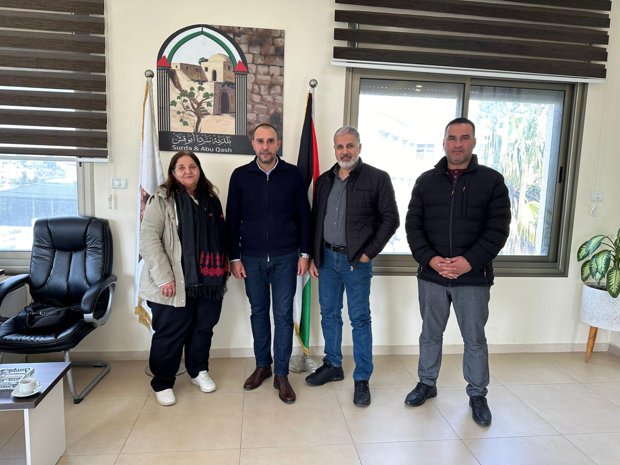 زيارة بلدية سردا أبو قش